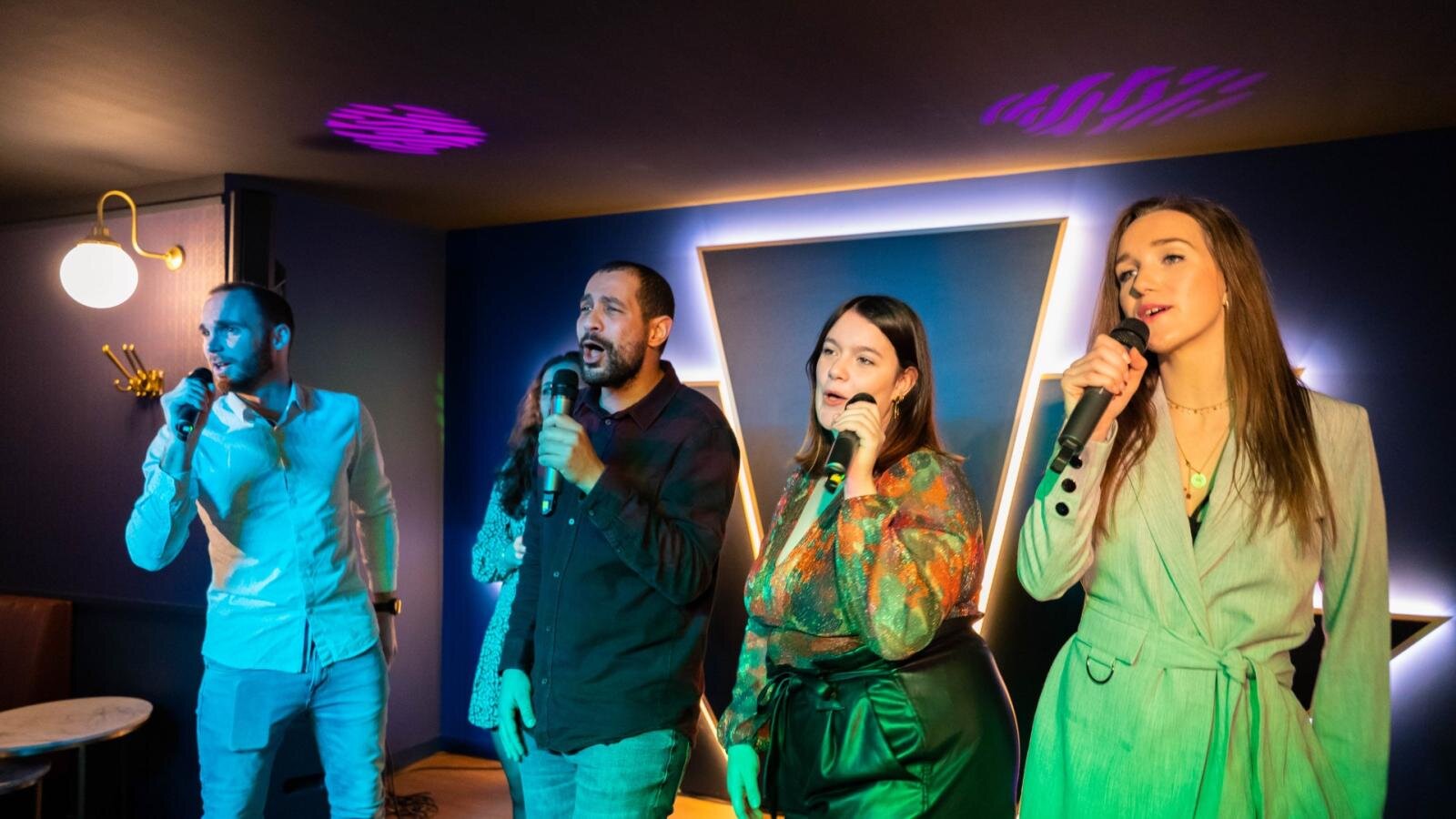 karaoke for a corporate event